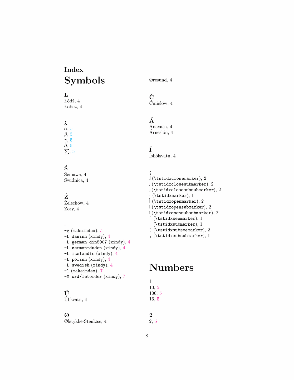 Haskell
,
 
HsIndex
,
 
LaTeX
